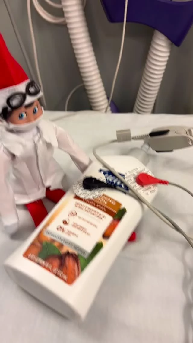 Playing #doctor 🤣 If #elfontheshelf can get a #heartbeat here, that will be a #christmas #miracle 🤣🤣🤣

#merrychristmas #elf #work #fun #holiday #season