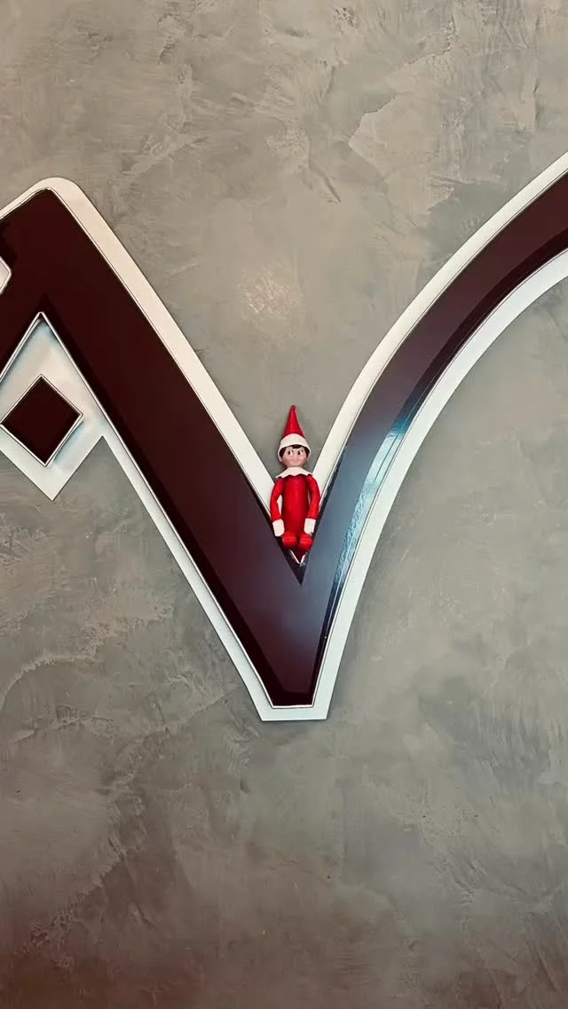 #Merry #Christmas eve 🎄🎁

#elfontheshelf was a good boy last night!  We think….. but he’s probably still on the #naughty list 😕

#joy #holiday #workplace #fun