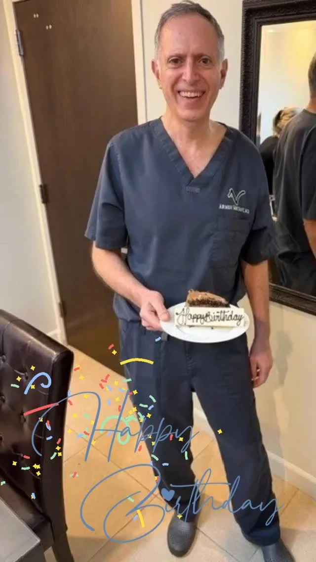 We love #birthdays 🎂 Any excuse to eat #cake 😁

All kidding aside, the #team #wishes you both an amazing #birthday with #blessings across the coming year! 🫶

#CHEERS to @drvartany and #NarineRN 🎈

#eatcake #celebration #workfamily #appreciation #gratitude #happybirthday @portosbakery